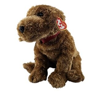Ty Vintage 2002 Classic Cody The Dog Plush Brown Fluffy Toy Tags EUC Collectible